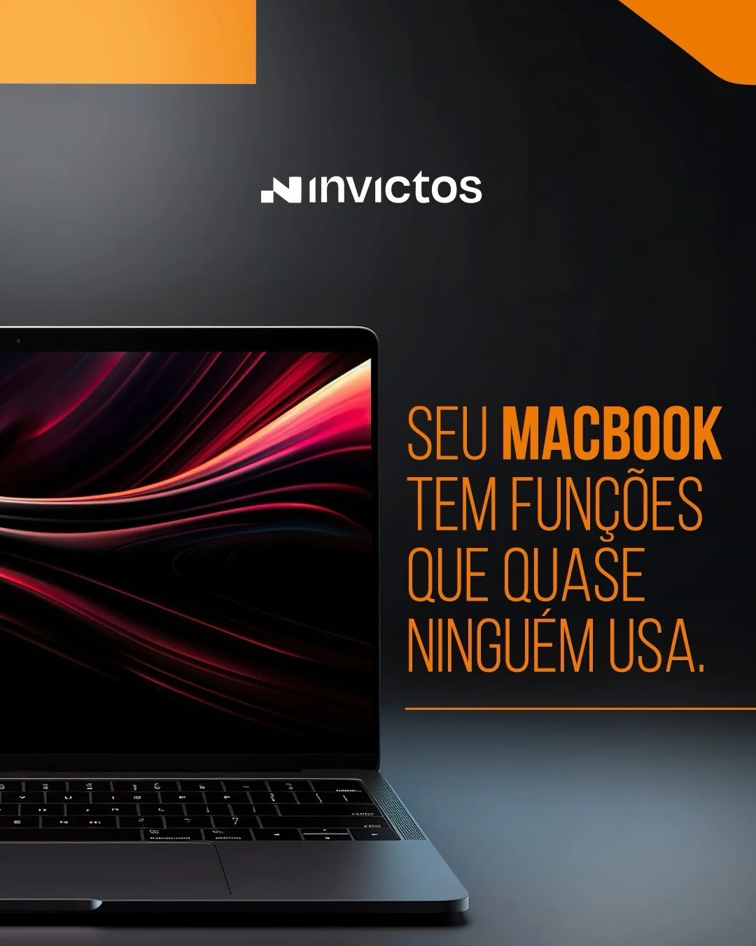 MacBook em destaque